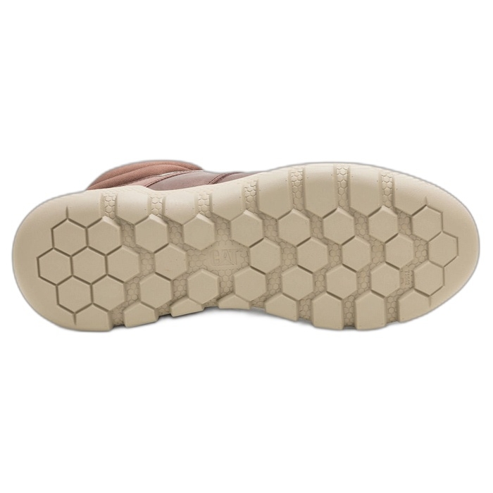 Caterpillar ανδρικά καφέ μποτάκια Hex Lite Deep Mahogany P726400