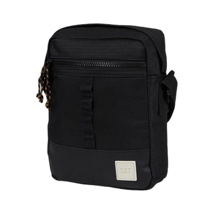 CAT unisex μικρό τσαντάκι ώμου σε μαύρο χρώμα 84893-01