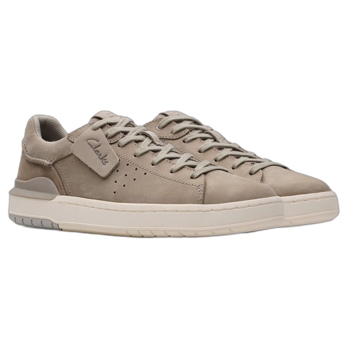 Ανδρικά γκρι sneakers Clarks Courtlite 2 Run 26181294
