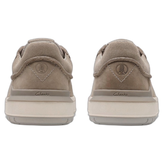 Ανδρικά γκρι sneakers Clarks Courtlite 2 Run 26181294