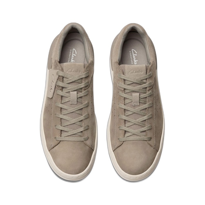Ανδρικά γκρι sneakers Clarks Courtlite 2 Run 26181294