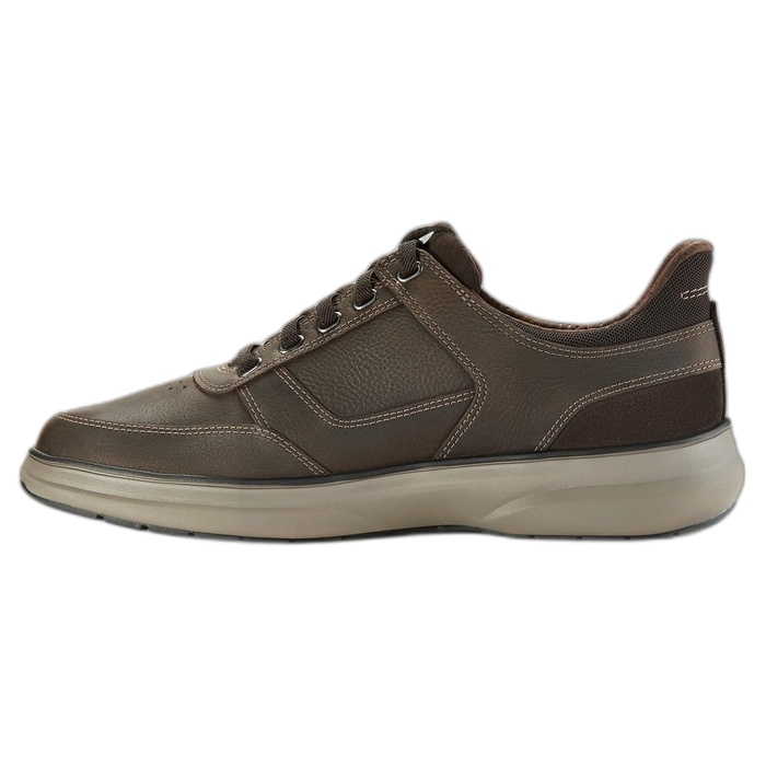 Clarks ανδρικά καφέ casual παπούτσια με κορδόνια Mullan Ease 26184416