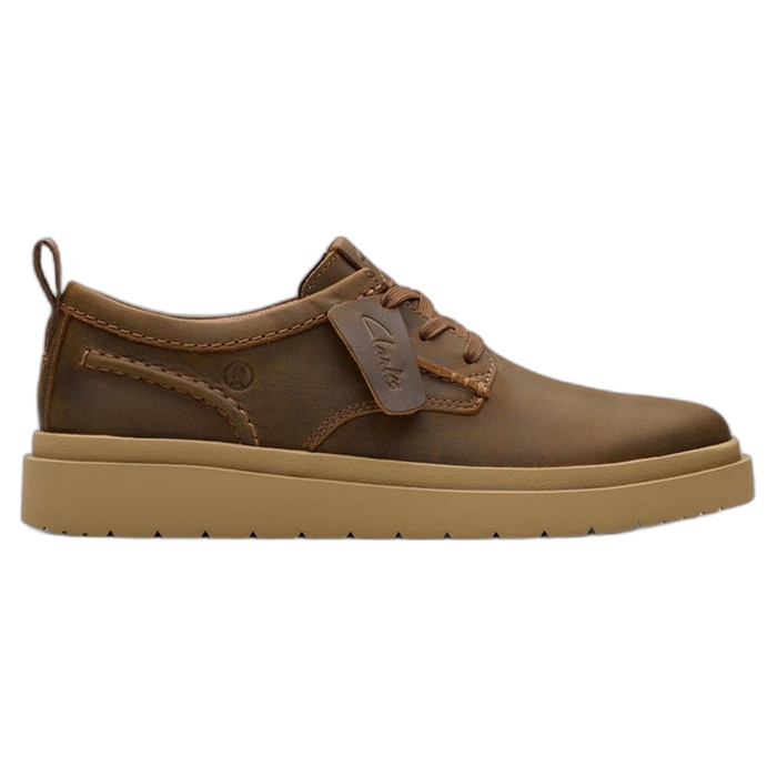 Ανδρικά casual καφέ παπούτσια Clarks Polden Lace 26180863