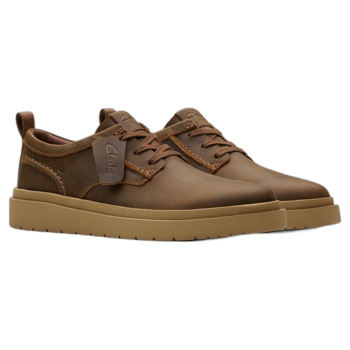 Ανδρικά casual καφέ παπούτσια Clarks Polden Lace 26180863