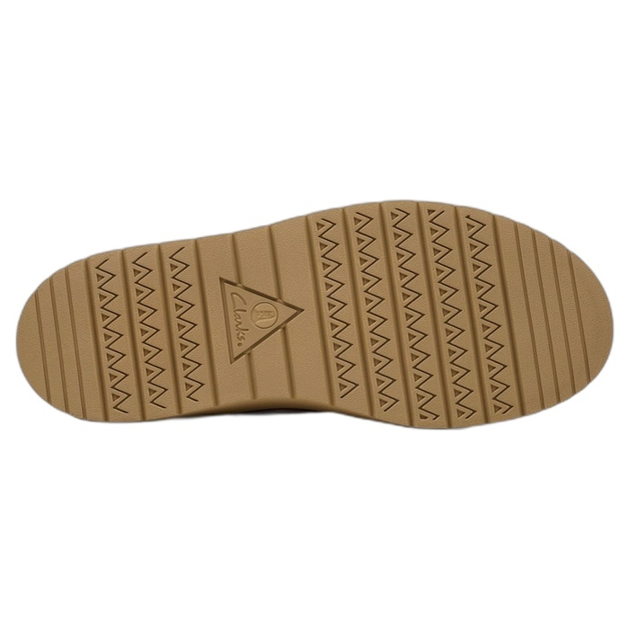 Ανδρικά καφέ ταμπά παπούτσια Clarks polden moc σε καστόρι 26180865