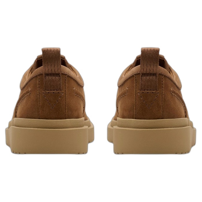 Ανδρικά καφέ ταμπά παπούτσια Clarks polden moc σε καστόρι 26180865