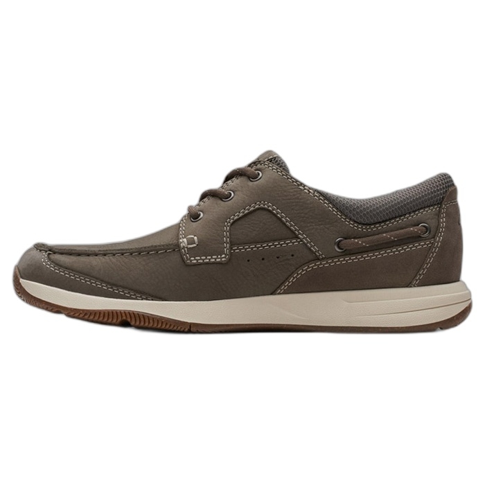 Παπούτσια ανδρικά Clarks Sailview Lace Taupe 26176973