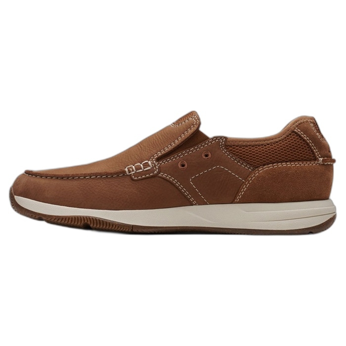 Ανδρικά καφέ loafers Clarks Sailview Step Light Tan 26176975