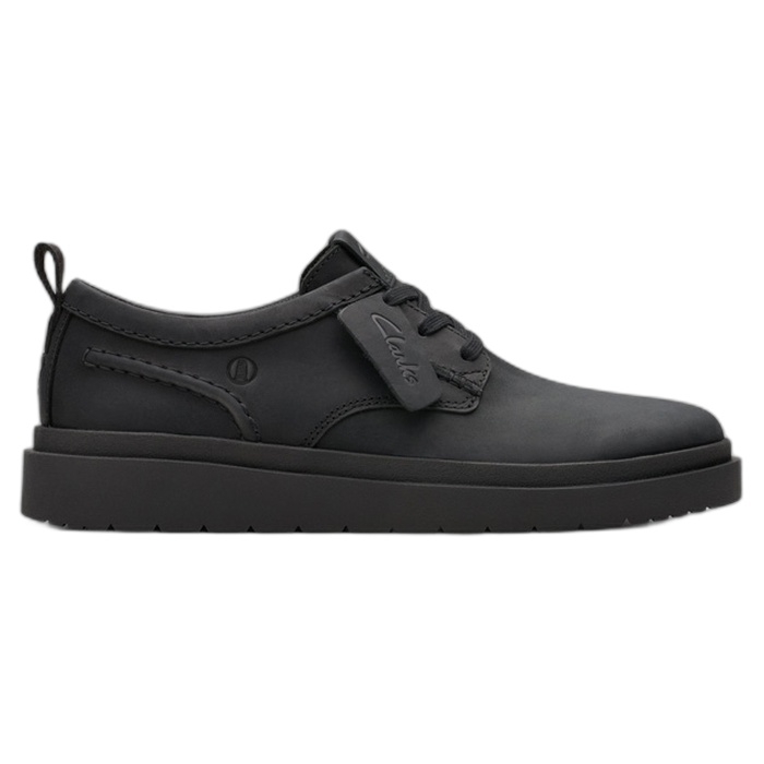 Ανδρικά μαύρα παπούτσια Clarks Polden Lace με κορδόνια 26181379