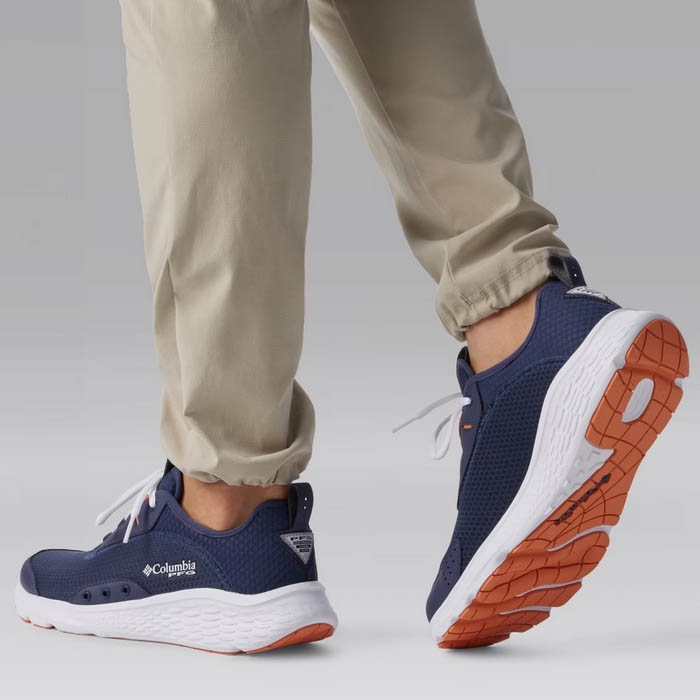 Ανδρικά μπλε παπούτσια διάτρητα Columbia Castback 2063101-466