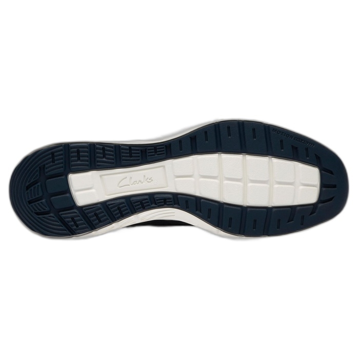 Ανδρικά μπλε πάνινα Clarks με ελαστικό επάνω μέρος Motion Trek IN Navy 26184824
