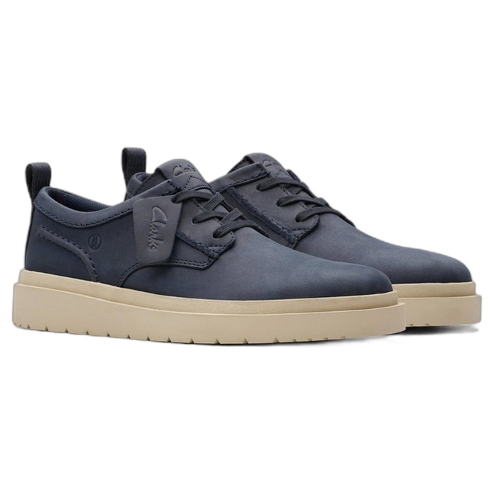 Clarks ανδρικά μπλε παπούτσια με κορδόνια Polden Lace 26180862