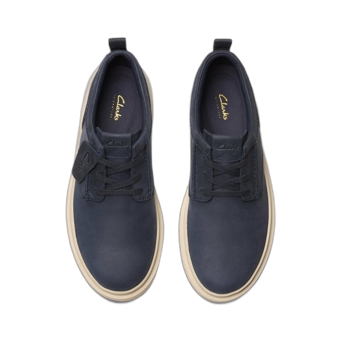 Clarks ανδρικά μπλε παπούτσια με κορδόνια Polden Lace 26180862
