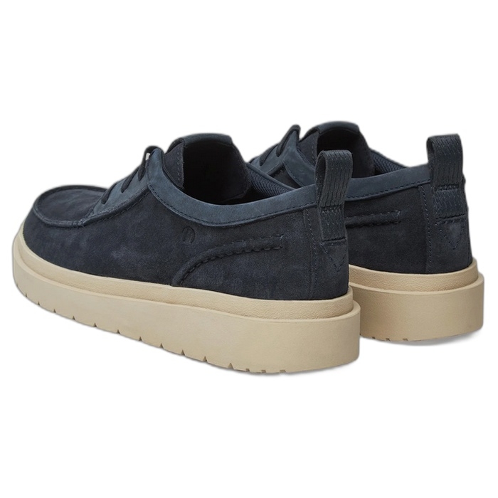 Clarks ανδρικά παπούτσια μπλε σε nubuck δέρμα Polden Moc 26180866