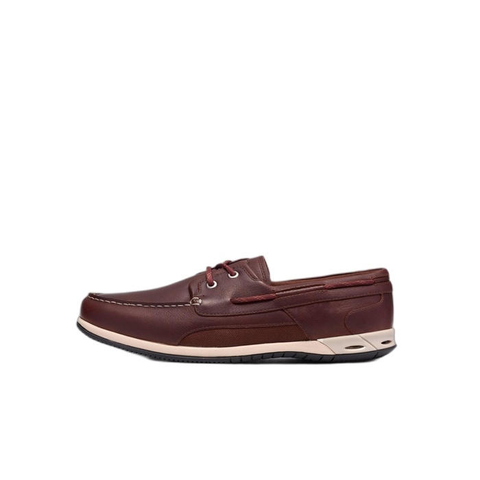 Ανδρικά ναυτικά καφέ παπούτσια Clarks Orson Sail Brown 26186197