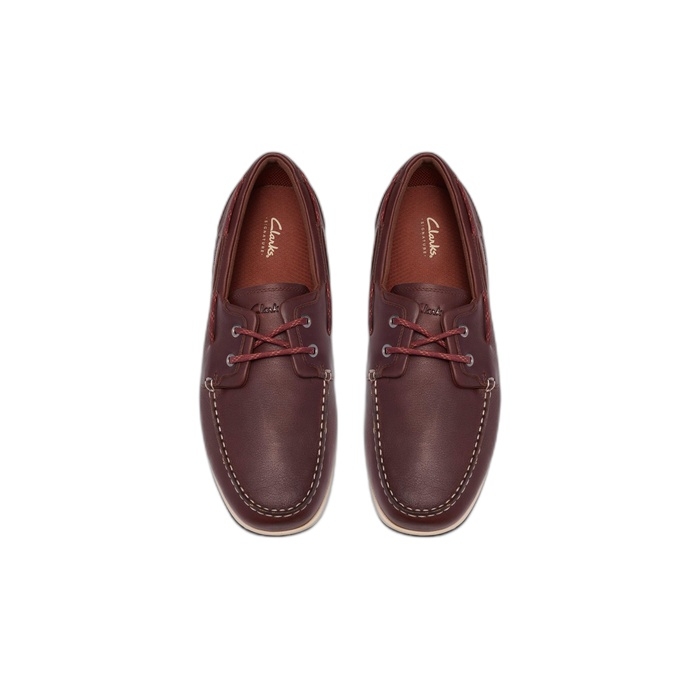 Ανδρικό ναυτικό καφέ παπούτσι Clarks Orson Sail Brown 26186197