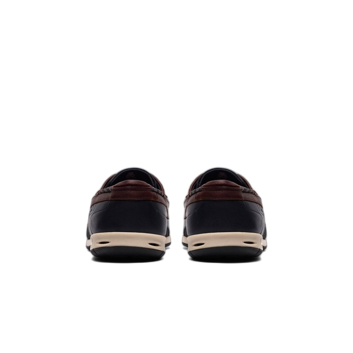 Μπλε ανδρικά ναυτικά παπούτσια Clarks Orson Sail Navy 26186198
