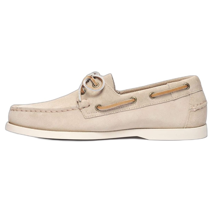 Ανδρικά ναυτικά Sebago σε ανοιχτό μπεζ nubuck 7111PTW-910