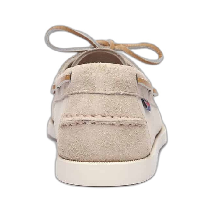 Ανδρικά ναυτικά Sebago σε ανοιχτό μπεζ nubuck 7111PTW-910