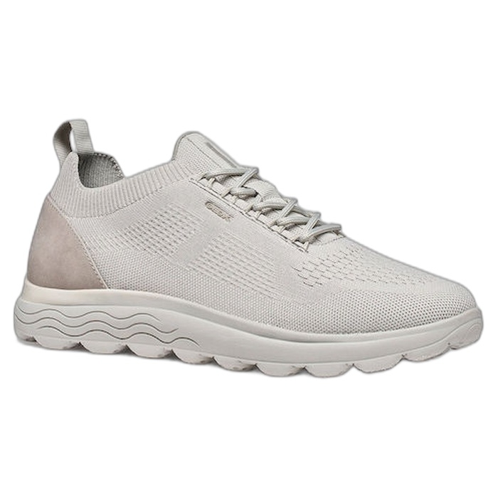 Ανδρικά πάνινα γκρι sneakers spherica με κορδόνια U15bya