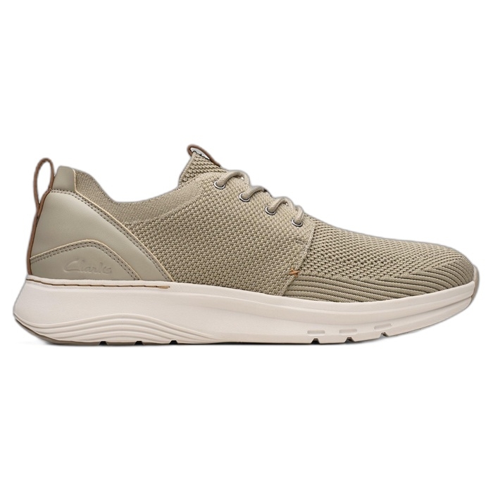 Ανδρικό πάνινο λαδί παπούτσι Clarks με κορδόνια Motion Trek MX 26181982