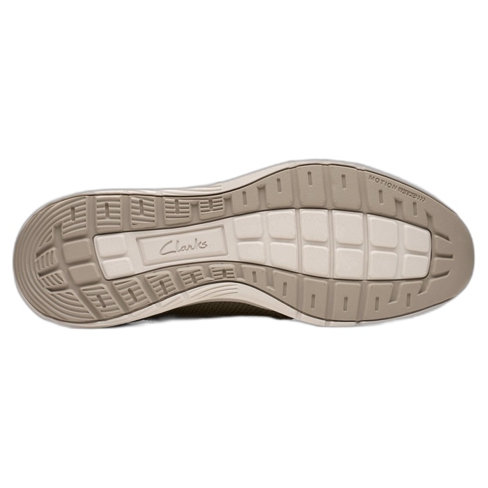 Ανδρικό πάνινο λαδί παπούτσι Clarks με κορδόνια Motion Trek MX 26181982