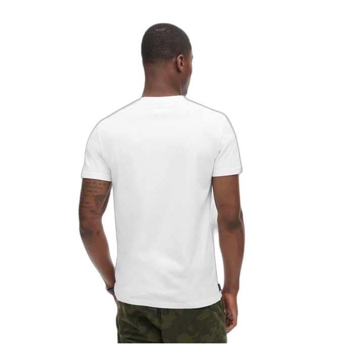 Ανδρικά κοντομάνικα Superdry σε λευκό χρώμα M1011245A-C1M