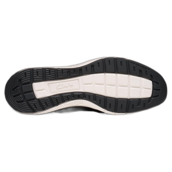 Clarks υφασμάτινα ανδρικά μαύρα παπούτσια Motion Trek MX 26181981