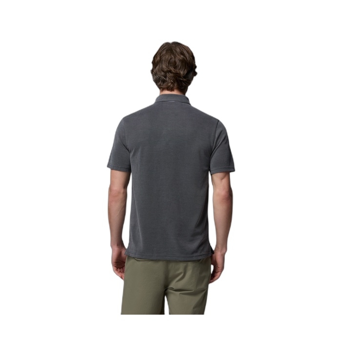 Ανδρικά γκρι βαμβακερά Polo Columbia Nelson Point