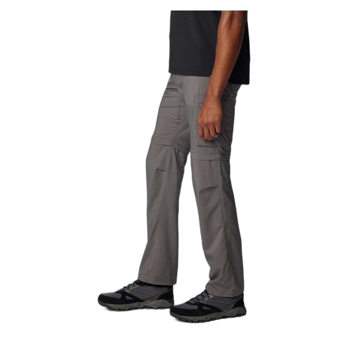 Ανδρικά πεζοπορικά γκρι παντελόνια Columbia Silver Ridge 2012962-023