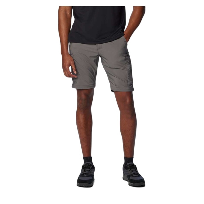 Ανδρικά πεζοπορικά γκρι παντελόνια Columbia Silver Ridge 2012962-023