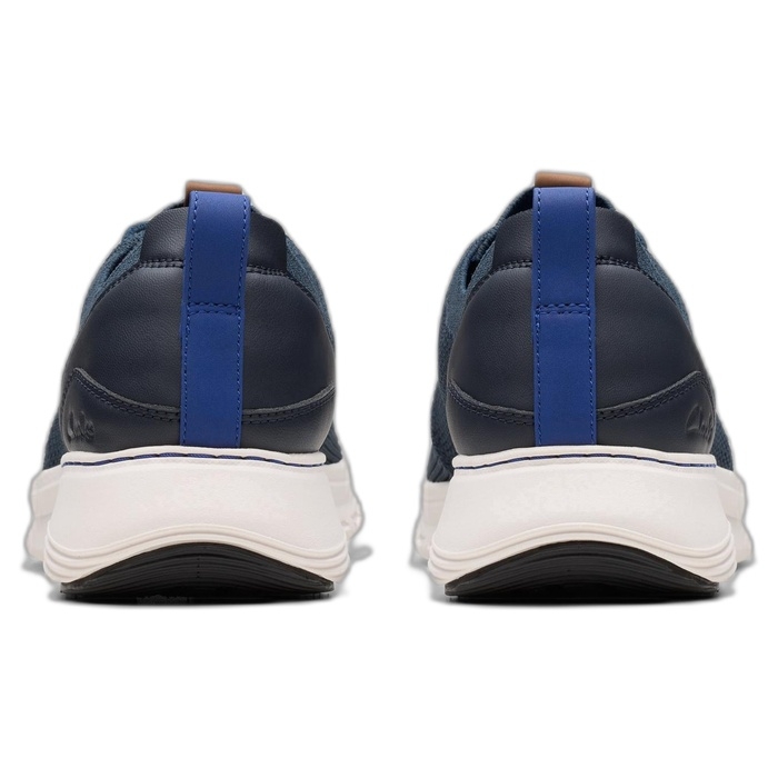 Clarks ανδρικό μπλε πάνινο παπούτσι με κορδόνια Motion Trek 26181984