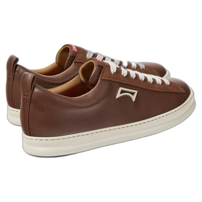 Ανδρικά καφέ sneakers Camper με κορδόνια RunnerFour K101052