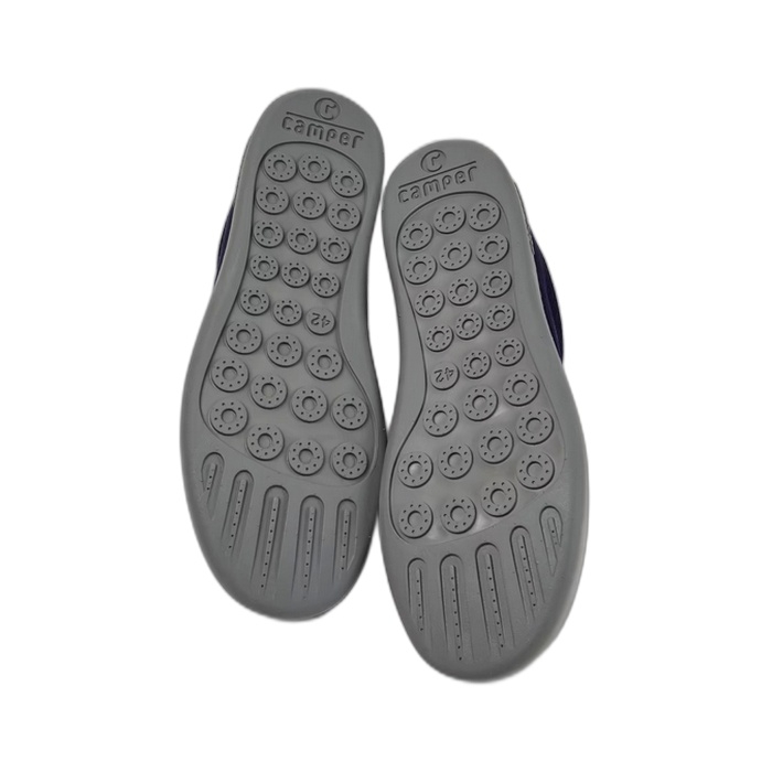 Ανδρικά Camper μπλε υφασμάτινα sneakers με ελαστικά κορδόνια Touring Κ101082