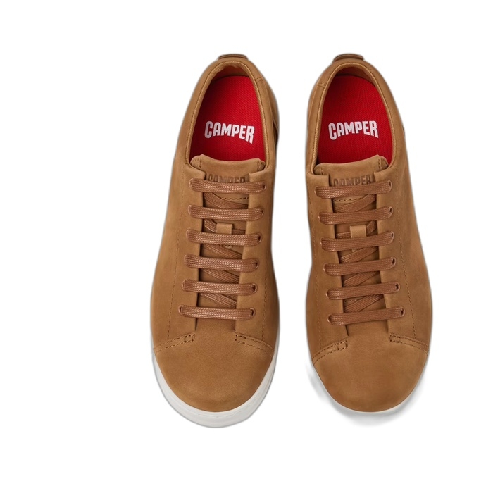 Γυναικεία sneakers Camper Runner Up σε καφέ ταμπά χρώμα K200645-097