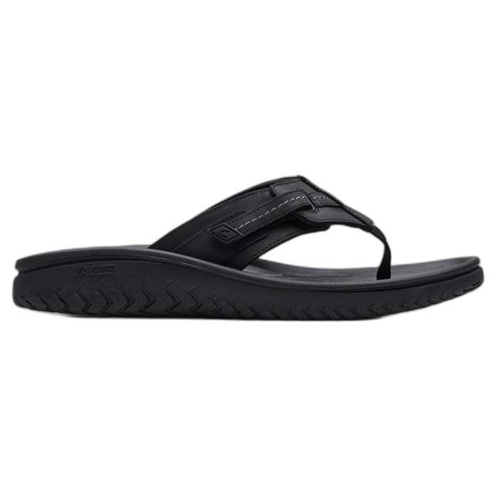 Ανδρικές μαύρες σαγιονάρες Clarks με δίχαλο