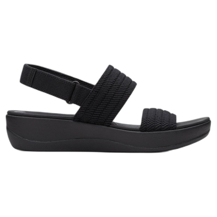 Μαύρες γυναικείες πλατφόρμες Clarks