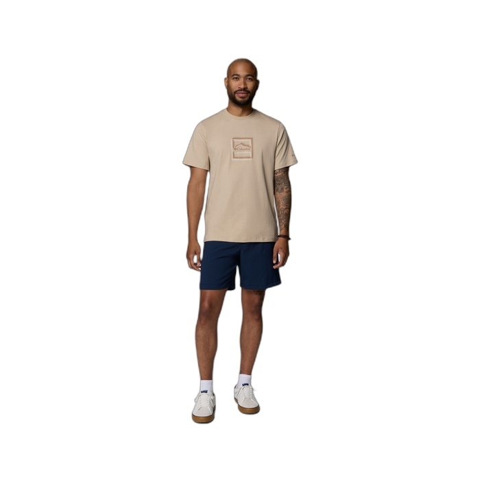 Ανδρικές μπεζ μπλούζες Columbia Καλοκαιρινές CSC Seasonal 2155031-271