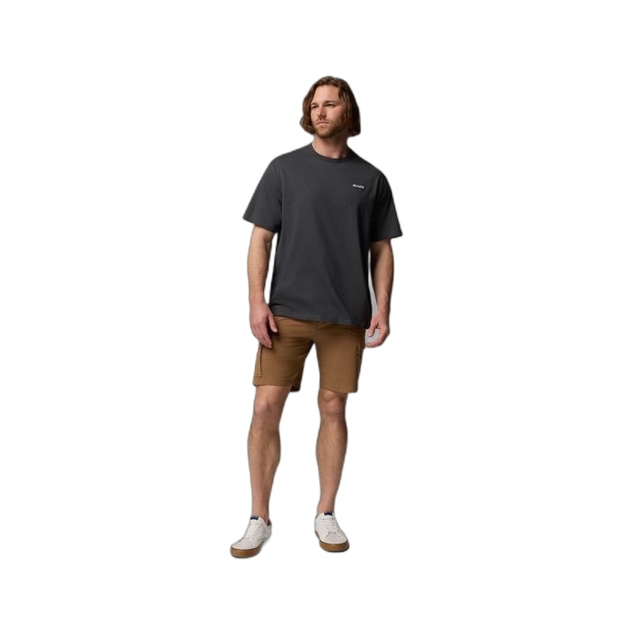 Ανδρικά γκρι T-Shirts Columbia Heavyweight 2155051-011
