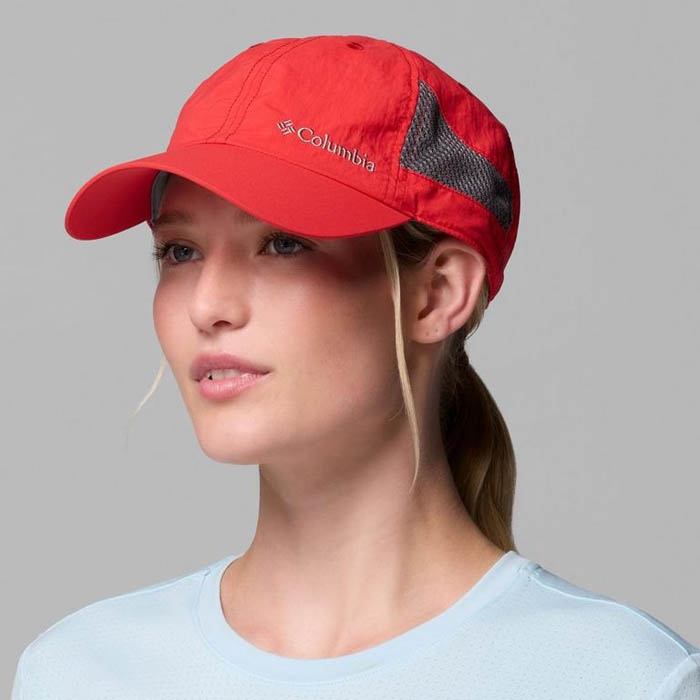 Unisex καπέλα Columbia Tech Shade σε κόκκινο 2121071-606