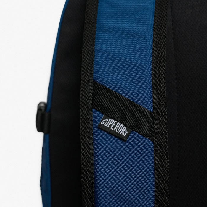 Μπλε σακίδιο πλάτης Superdry 28 λίτρων w9110420a-a7q skate navy
