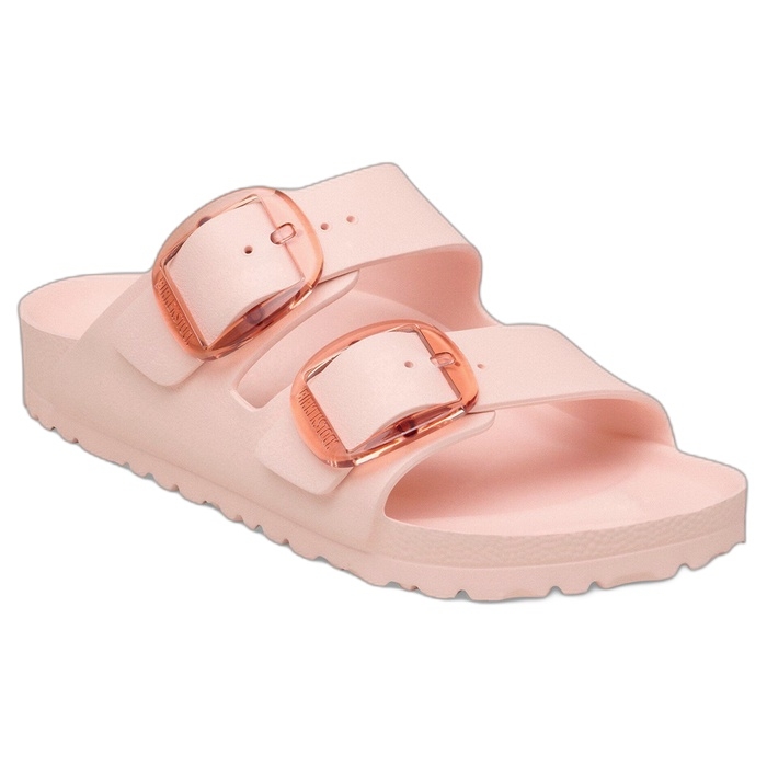 Birkenstock Arizona big Buckle πλαστικό πέδιλο σε απαλό ροζ χρώμα 1031283