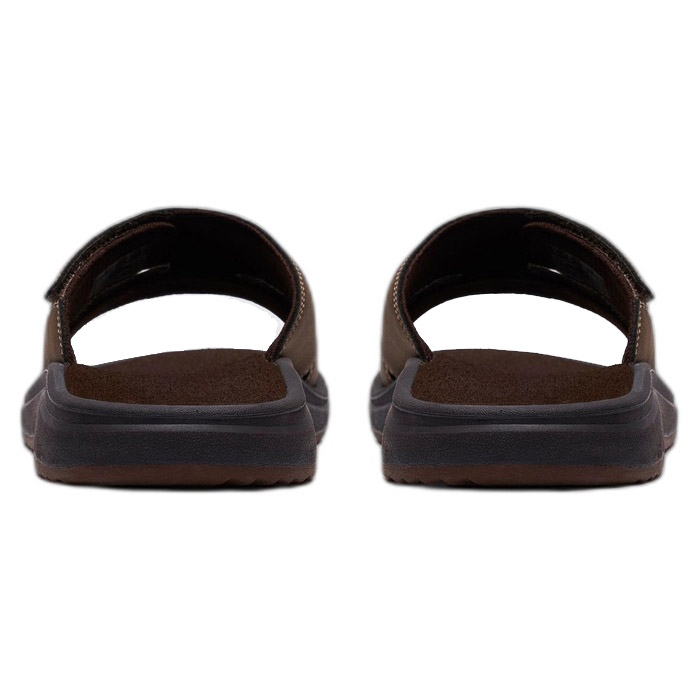 Ανδρική παντόφλα Clarks σε καφέ χρώμα 26187570