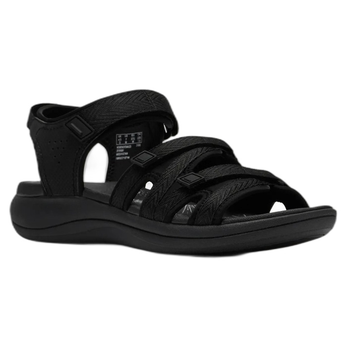 Μαύρα γυναικεία σανδάλια Clarks Mira Madi Black 26186991