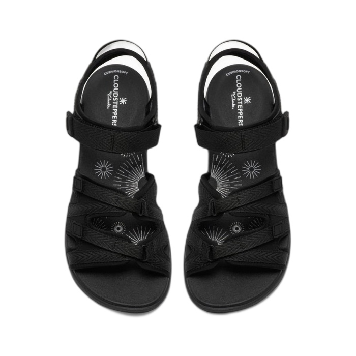 Μαύρα γυναικεία σανδάλια Clarks Mira Madi Black 26186991