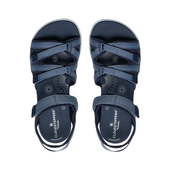 Clarks Mira Madi γυναικείο μπλε σανδάλι 26186995