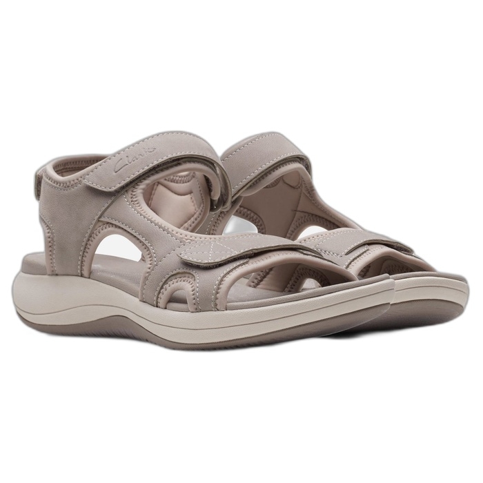 Γυναικεία μπεζ Καλοκαιρινά πέδιλα Clarks Mira Bay Stone 26171413