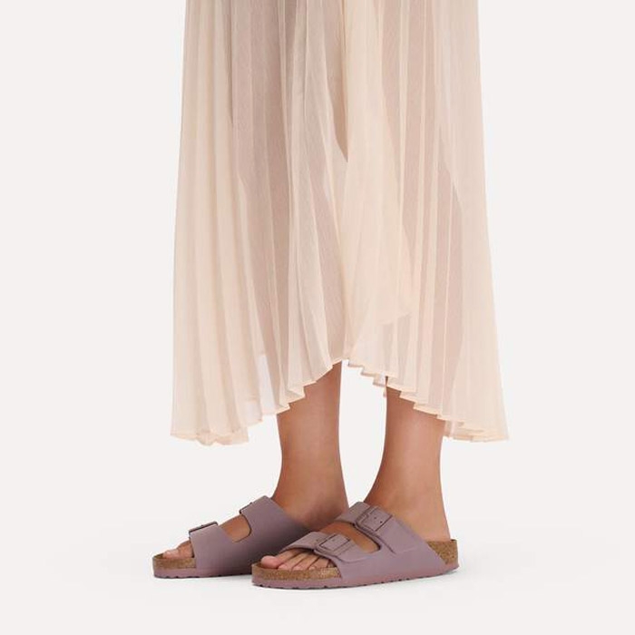 Arizona γυναικείο Birkenstock σανδάλι σε μωβ χρώμα 1031427