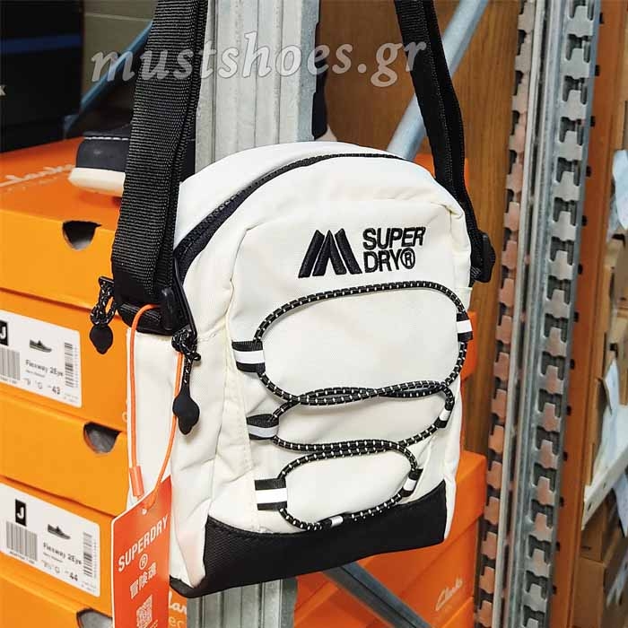 Λευκά τσαντάκια ώμου Superdry