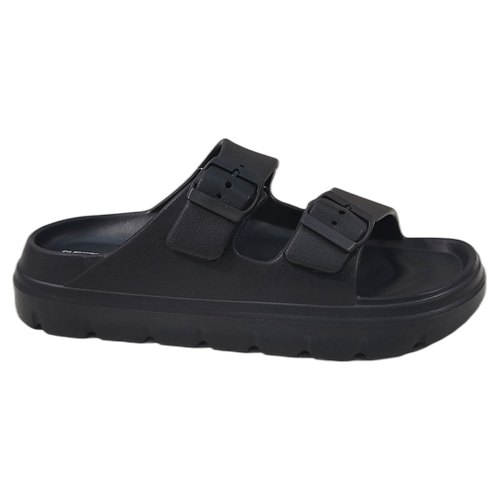 Γυναικεία μαύρη πλαστική παντόφλα Superdry SDSS26280A